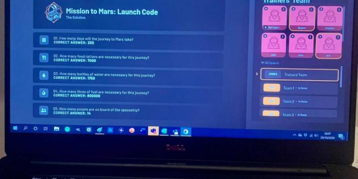 online teambuilding spain